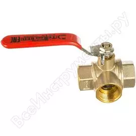 Т-образный трехходовой шаровый кран Terma 31058 26158