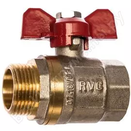 Шаровый усиленный кран rvc 3/4" в/н бант ис.080155