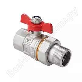 Шаровый усиленный кран rvc с полусгоном ис.080190