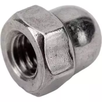 Шестигранная гайка колпачковая DINFIX DIN 1587 нерж А2, M4, 10 шт. 00-0003334