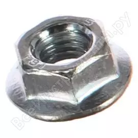 Оцинкованная шестигранная гайка Tech-Krep М6 DIN6923 (200 шт.) 141611