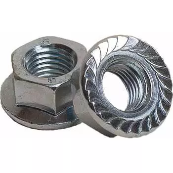 Шестигранная гайка ВИРТУОЗ М8, DIN 6923, 4 шт. 37439