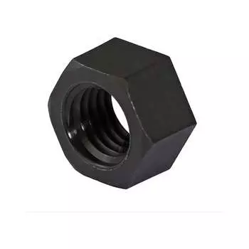 Шестигранная оксидированная гайка ЦКИ м20x1.5, DIN 934 10 шт. 35155