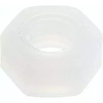 Шестигранная полиамидная пластиковая гайка DINFIX М6 DIN555 10 шт. 00-00001223