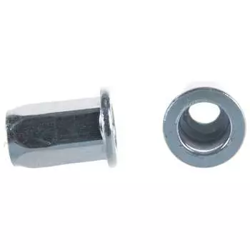 Шестигранная стальная оцинкованная плоская заклепка-гайка ЦКИ