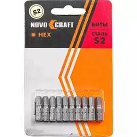 Шестигранные биты NOVOCRAFT B46-21-025060S