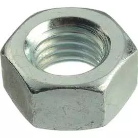 Шестигранные оцинкованные гайки МТК