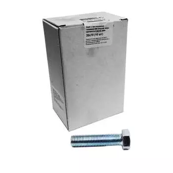 Шестигранный болт крепежная техника 20х70 мм DIN933 10 шт. 493580 БК