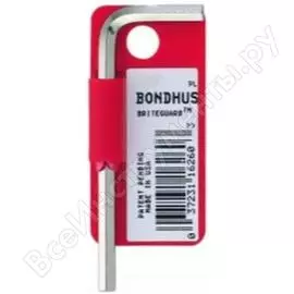 Хромированный шестигранный ключ BONDHUS 16286