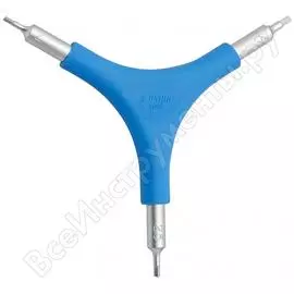 Трехсторонний шестигранный ключ Unior