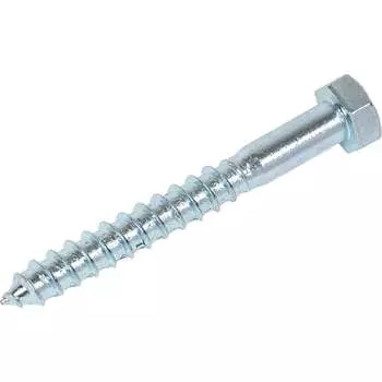 Шестигранный оцинкованный шуруп STARFIX 12x100 мм, DIN571, 20 шт. SMC2-65771-20