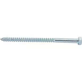 Шестигранный оцинкованный шуруп STARFIX 6x100 мм, DIN571, 100 шт. SMC2-59771-100