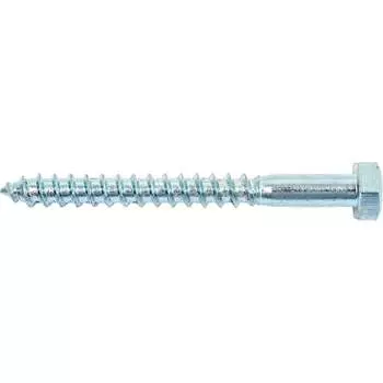 Шестигранный оцинкованный шуруп STARFIX 6x60 мм, DIN571, 100 шт. SMC2-59731-100