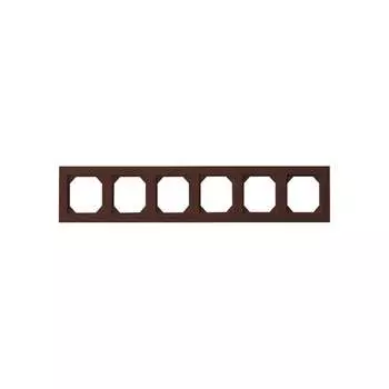 Шестиместная рамка LIREGUS Эпсилон K14-245-06 E/R 28-1501