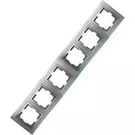 Шестиместная рамка MONO ELECTRIC Despina 102-240000-166