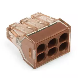 Шестипроводная соединительная клемма WAGO