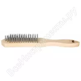 Шестирядная стальная щетка Biber 70960 тов-076239