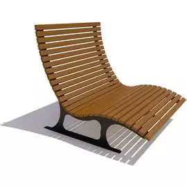 Шезлонг 7 скамеек