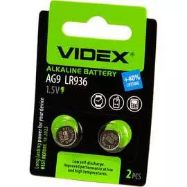 Щелочная-алкалиновая батарейка Videx VID-AG09-2BC