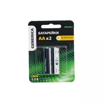 Щелочная батарейка GENERICA alkaline, lr06/aa ABT-LR06-ST-L02-G