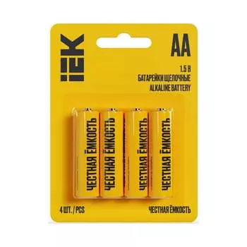 Щелочная батарейка IEK alkaline ABT-LR06-OP-L04