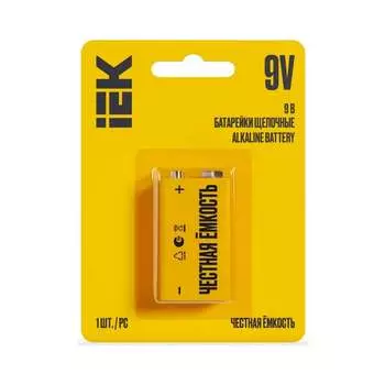 Щелочная батарейка IEK alkaline ABT-6LR619V-OP-L01