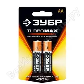 Щелочная батарейка ЗУБР Turbo-MAX 59206-2C_z01