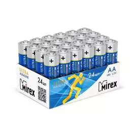 Щелочная батарея Mirex 23702-LR6-B24
