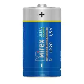Щелочная батарея Mirex 23702-LR20-S2