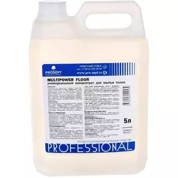 Концентрат для мытья полов PROSEPT Multipower FLOOR 230-5