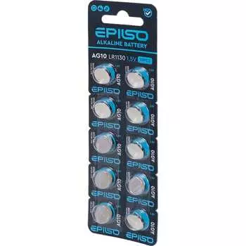 Щелочные/алкалиновые элементы питания Epilso EPB-AG10-10BC