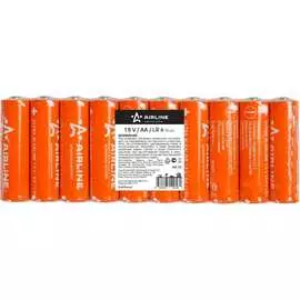 Щелочные батарейки Airline LR6/AA AA-10