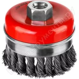 Усиленная чашечная щетка для ушм MIRAX 35144-080