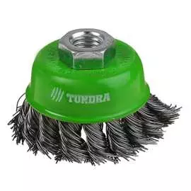 Металлическая щетка-чашка для УШМ ТУНДРА 1032344