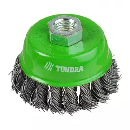 Металлическая щетка "чашка" для УШМ ТУНДРА 1032345