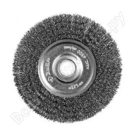 Дисковая щетка для точильно-шлифовального станка ЗУБР 35185-125_z02
