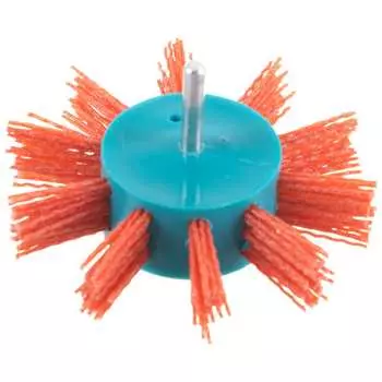 Щетка дисковая нейлоновая (100х25 мм) bosch 2609256543