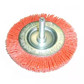 Дисковая нейлоновая щетка для дрели SKRAB