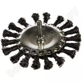 Плоская щетка для дрели Калибр