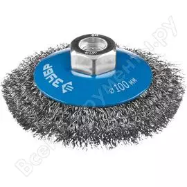 Коническая щетка для ушм ЗУБР 35265-100_z02