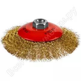 Коническая щетка для ушм MIRAX 35143-125