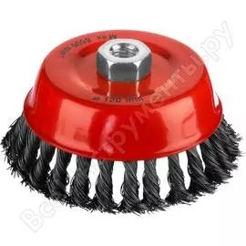 Чашечная щетка-крацовка для ушм MIRAX 35104-120