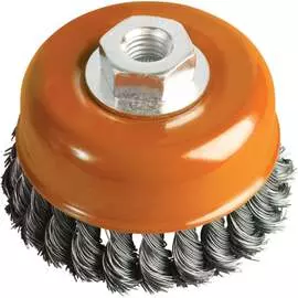 Щетка - крацовка для ушм 100 мм archimedes 91497