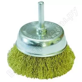 Щетка-крацовка со шпилькой для дрели, 100 мм ремоколор 45-2-410