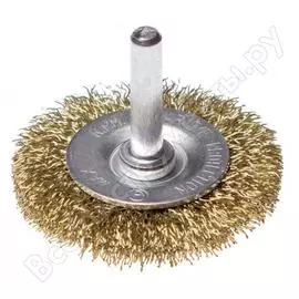 Круглая щетка-крацовка для дрели РемоКолор 45-3-001