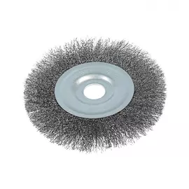 Металлическая плоская щетка для УШМ TUNDRA