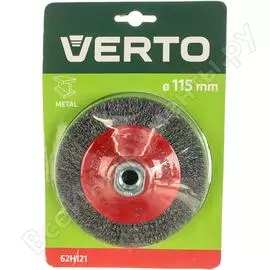 Проволочная дисковая щетка VERTO