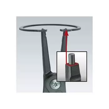 Щипцы для внешних стопорных колец Knipex KN-4911A0