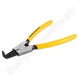 Загнутые разжимные щипцы для наружных стопорных колец МастерАлмаз 10506643