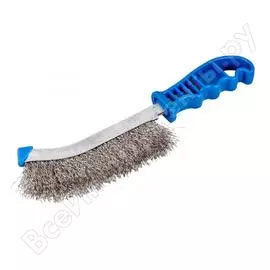 Щетка NORGAU с пластиковой рукояткой, проволока из нерж. стали 087602101